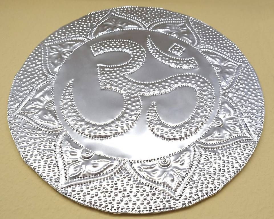 Foto & Immagini: OM Mandala Wanddekoration, Bild, Handarbeit – Nuovo (secondo la descrizione) da Bern venduto da grisu_79 2