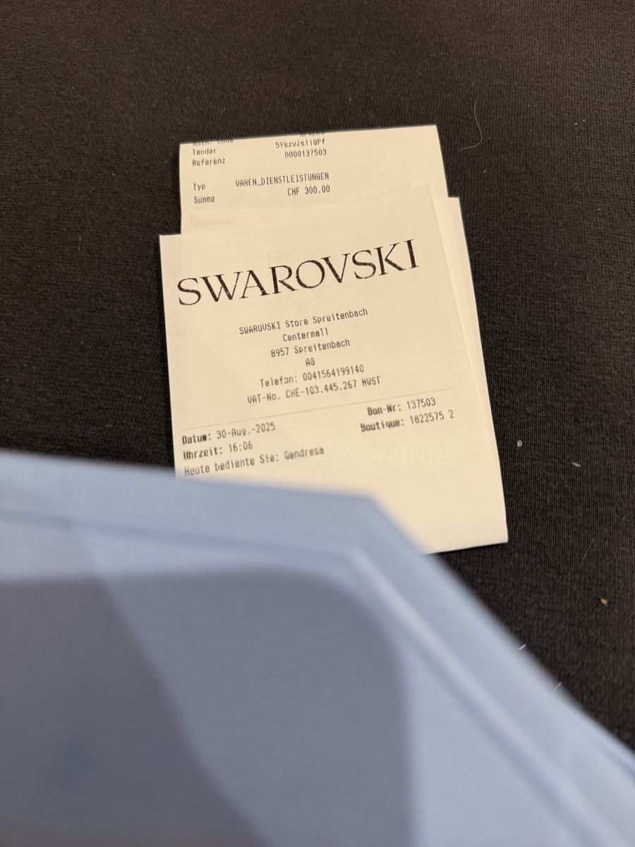 Swarovski Catenine: Kette Swarovski Tennis Gold – Nuovo (secondo la descrizione) da Wetzikon ZH venduto da ab_p22j 4