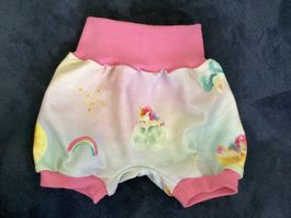 NEUE Kurze Pumphose (Einhorn) 68/74