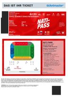 2 x Nati-Pass - beide Heimspiele in Luzern (2 + 2 Tickets)