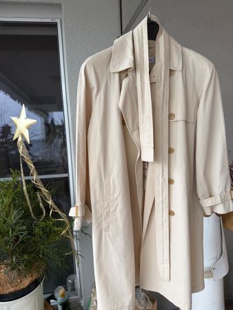 Damen Übergangs Trenchcoat von Dinomoda Gr.36