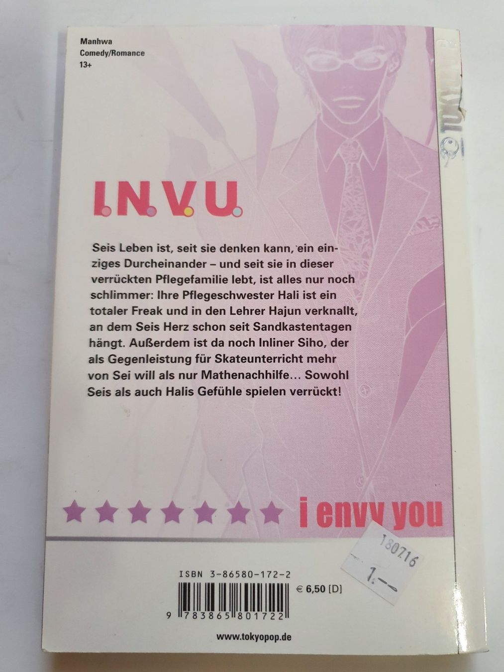 Fumetti: I.N.V.U. 2 / Manga INVU – Usato da Oberdorf BL venduto da BaldenEagle 3