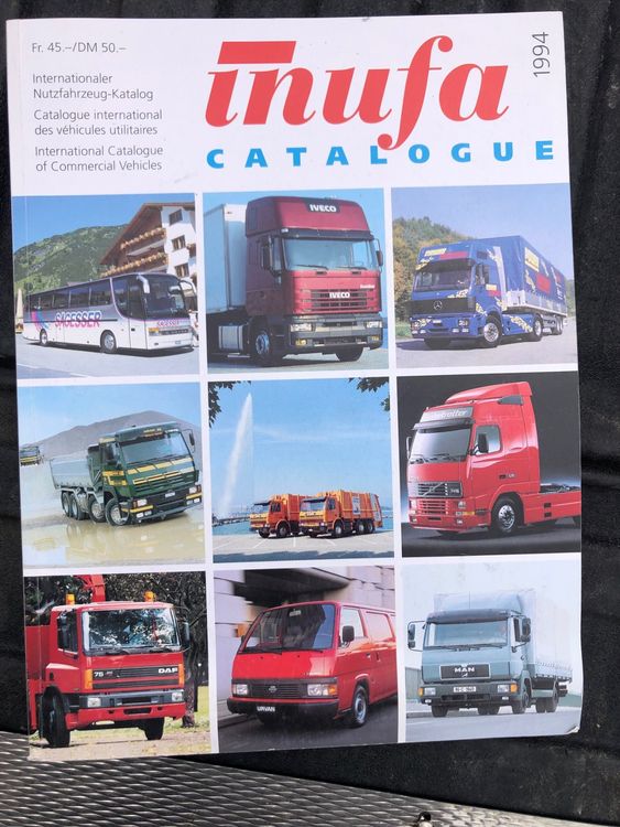Inufa Katalog LKW 1994 (Gebraucht) in für CHF 10 – nur Abholung auf ...