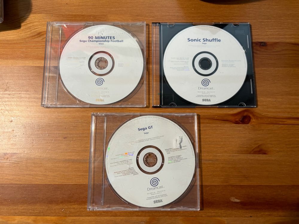DUCATI WORLD SEGA DREAMCAST WHITE LABEL PROMO PRESS VERSION