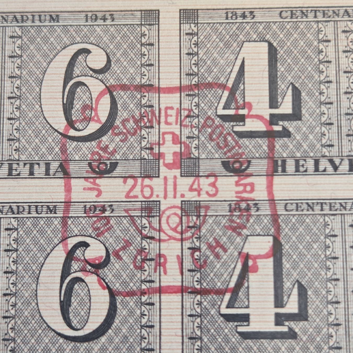 Tutti i francobolli: Schweiz. Briefmarke Toller Block 1943 – Usato da Stans venduto da Ducati16 1