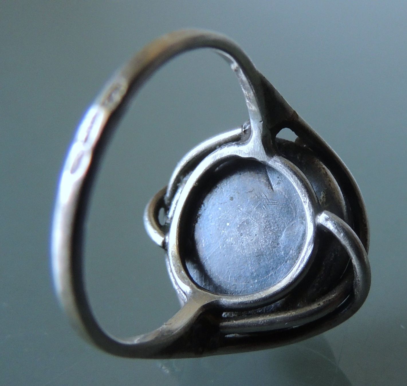 Anelli: Bernstein Silber 925 Fingerring Gr. 59 – Usato da Waldenburg venduto da schaller707 6