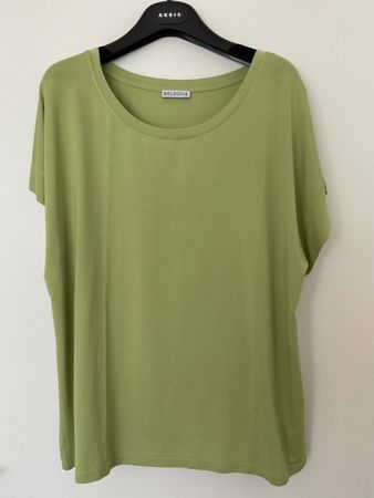 BELDONA Blusenshirt oversize Shirt Gr L Mintgrün, NEU