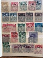 Petit album avec divers timbres anciens