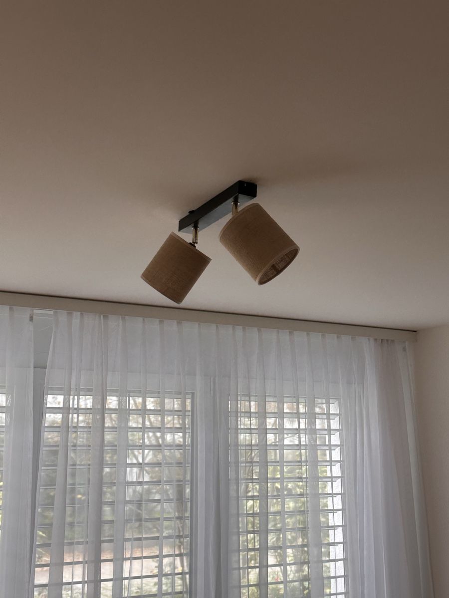 Kronleuchter & Deckenlampen: Designer Deckenleuchte Lampe Metall Jute – Gebraucht aus Pfäffikon SZ von era_l257 2