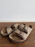 Birkenstock Arizona Sandale Beige Grösse 44