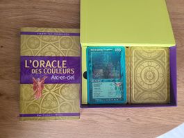 L'Oracle des Couleurs Arc-en-ciel jeu de cartes et livret