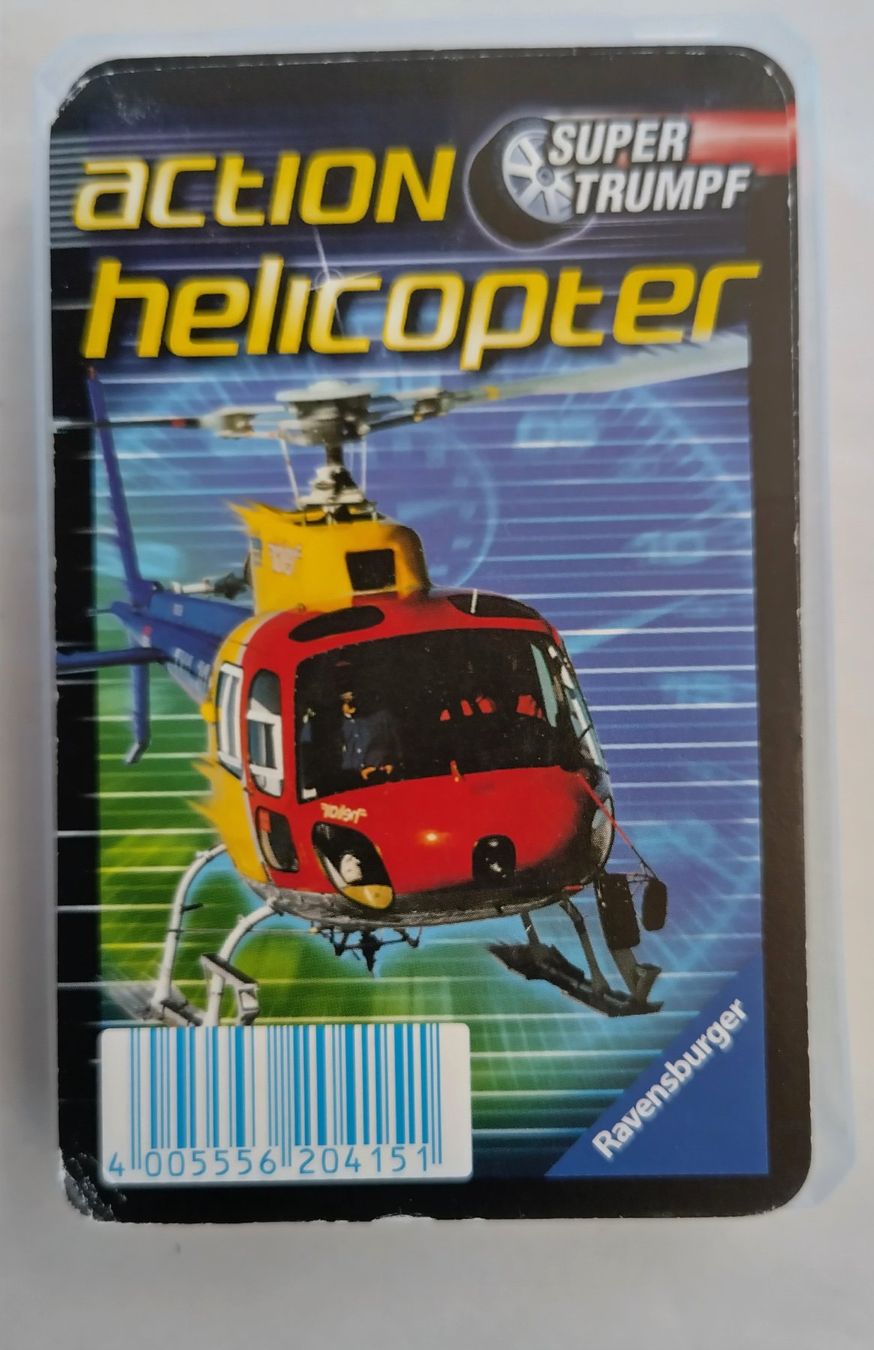 Ravensburger Spiele: Helikopter Quartett - Action Helicopter / Ravensburger ©2000 – Gebraucht aus Bellach von JingleJerry