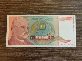 Jugoslawien 500'000'000'000 Dinara !!!!!