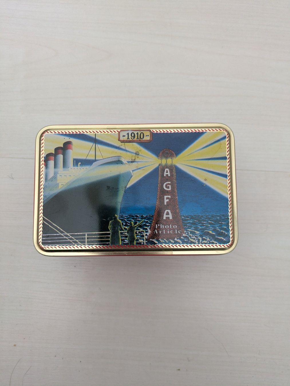 Pots: Boîte vintage Agfa – D'occasion à Ste-Croix par isinale