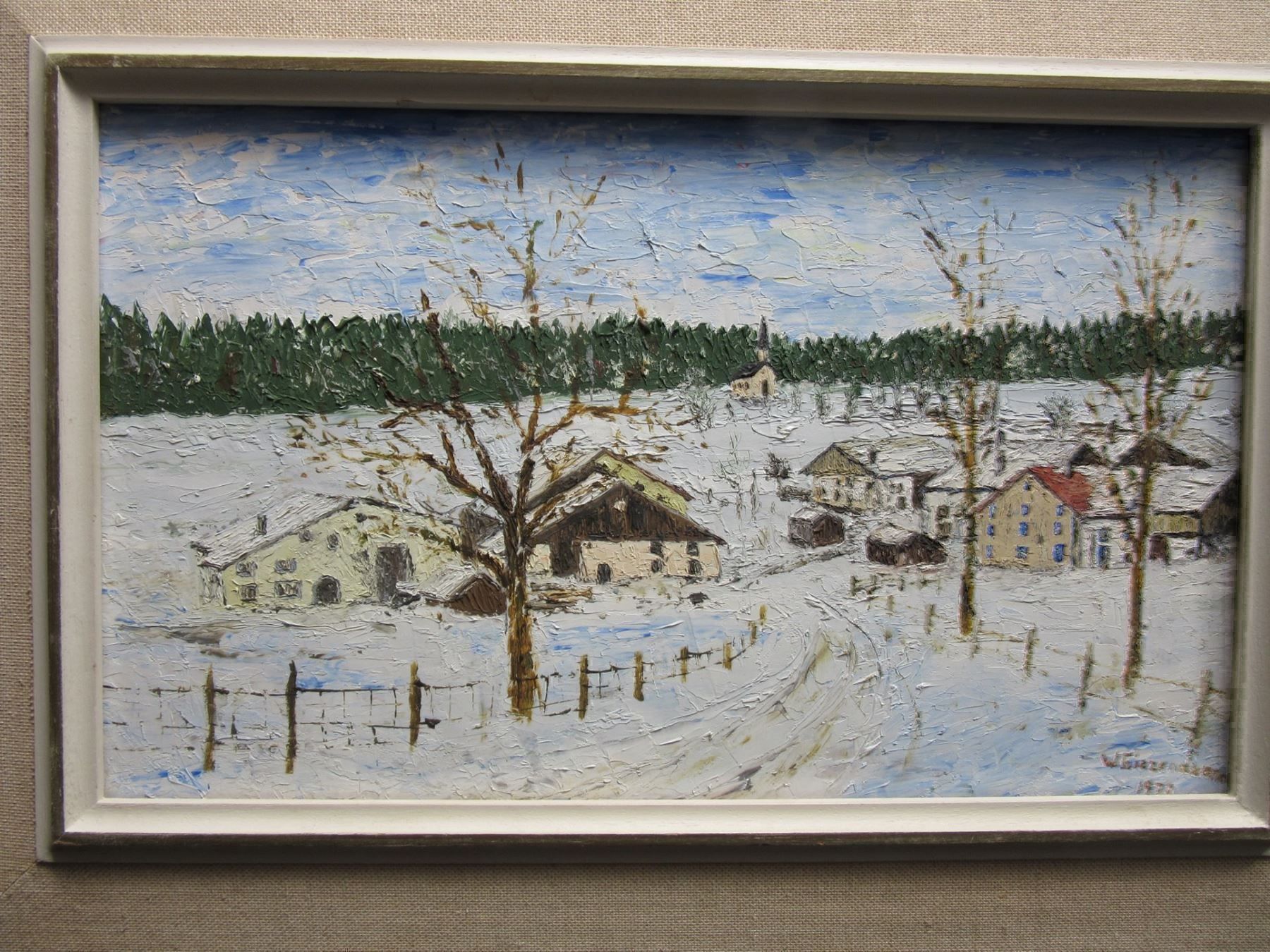 Dipinti: W. GIEZENDANGER MIT RAHMEN – Usato da Gersau venduto da grafik-kunst 1