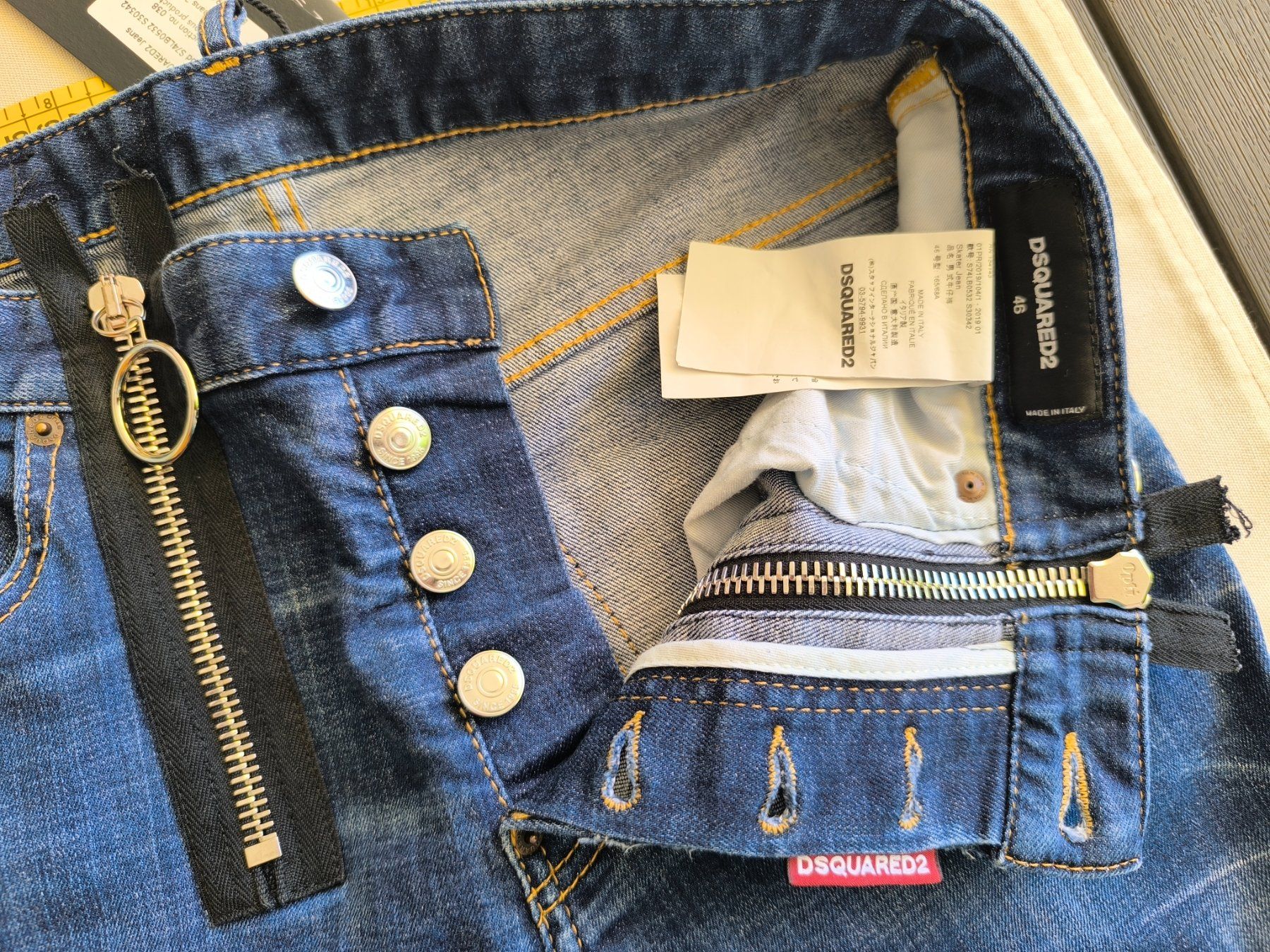 Dsquared2 Jeans: Neue Dsquared2 SKATER Mann jeans TG 46 – Neu und originalverpackt aus Oensingen von Outlet_Super_Sale 4