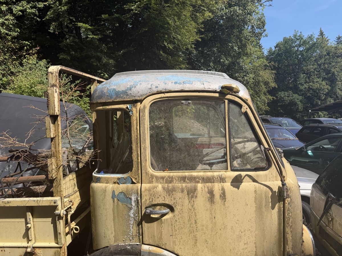 Saurer Autocarri: Saurer Oldtimer Lastwagen (ca. 1960) – Difettoso da Amriswil venduto da BurOez 1