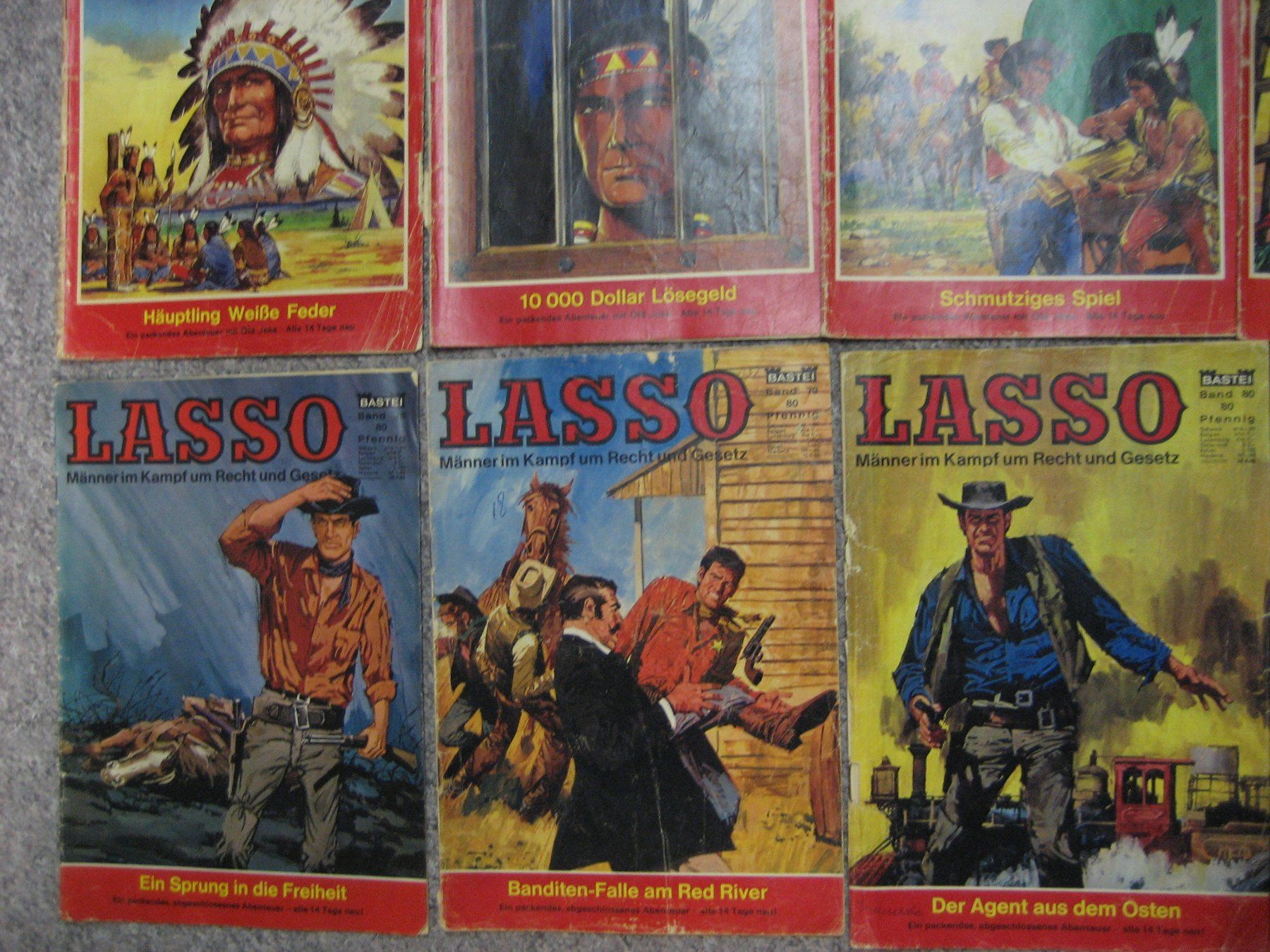 Fumetti: 15 Lasso Comics ( ab Nummer 19) – Usato da Bottighofen venduto da Spiderman61 3
