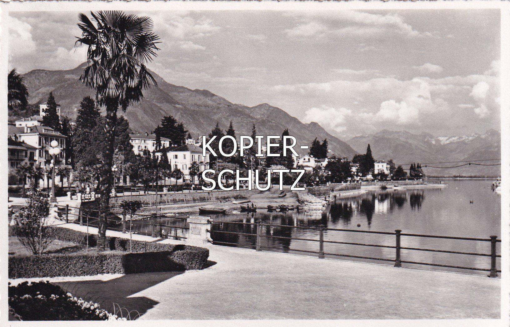 Cartoline postali: Muralto - Lungolago Giuseppe Motta /mp – Usato da Hombrechtikon venduto da Rudolf07