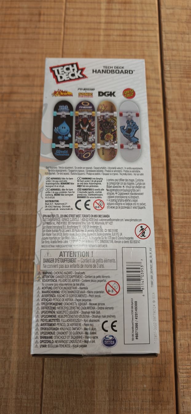 Giocattoli: Shadow The Hedgehog - Tech Deck Handboard – Nuovo (secondo la descrizione) da Romanshorn venduto da Gaming-Anime_StoreCH 2