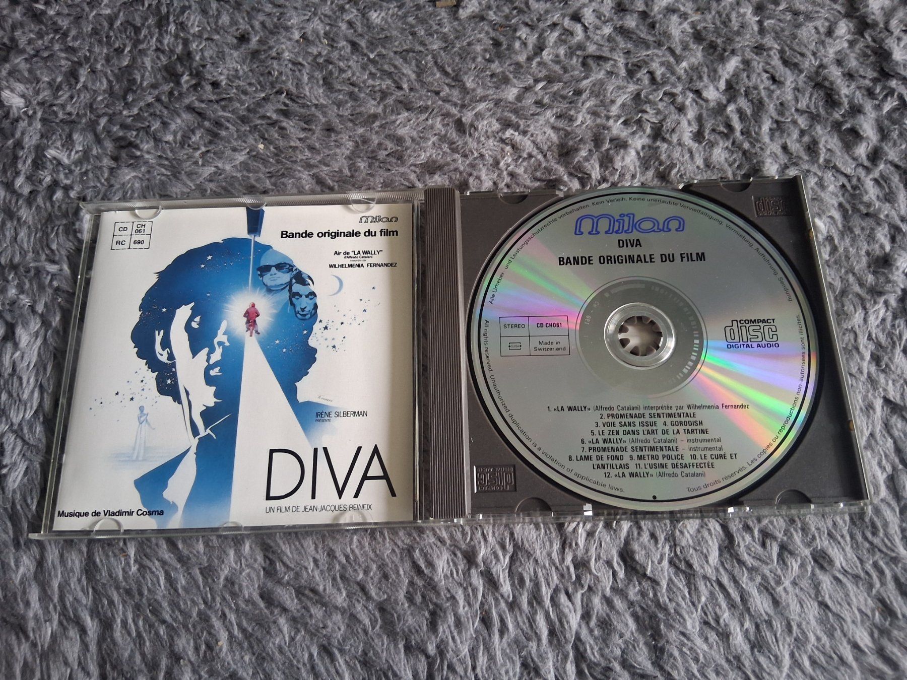 CD: DIVA    SOUNDTRACK    CD – Usato da Wetzikon ZH venduto da Ramones01 2
