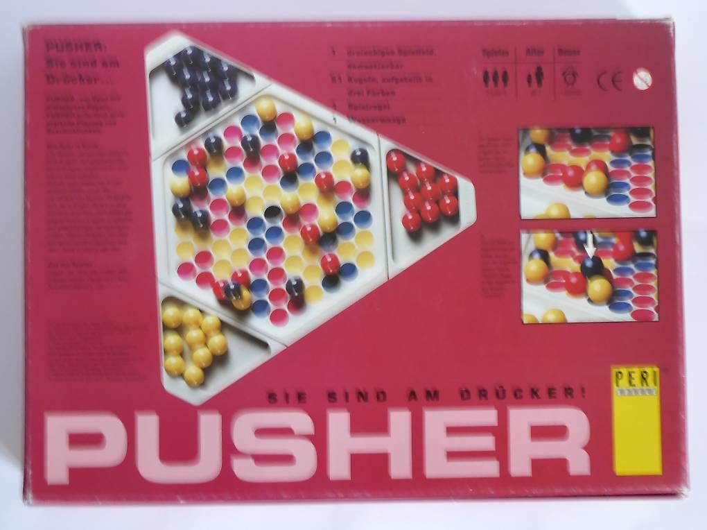 Giochi: Geschicklichkeits Spiel Pusher, PERI Spiele 1994 – Usato da Turbenthal venduto da Nautop 2