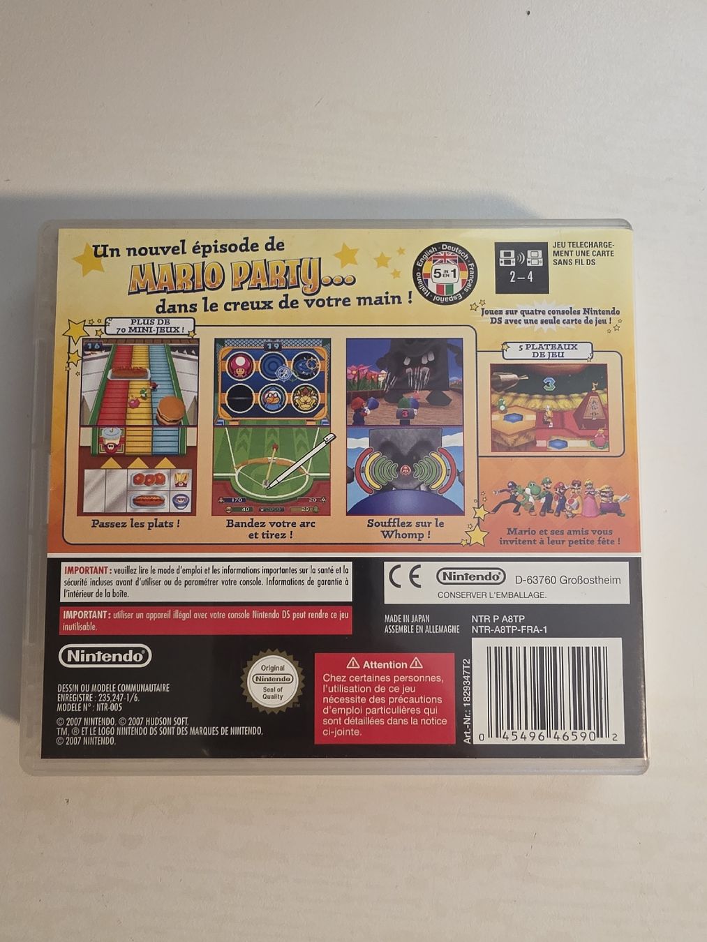 Nintendo Giochi: Mario Party DS Nintendo DS mit Originalhülle – Usato da Tafers venduto da whereyogamesat 1