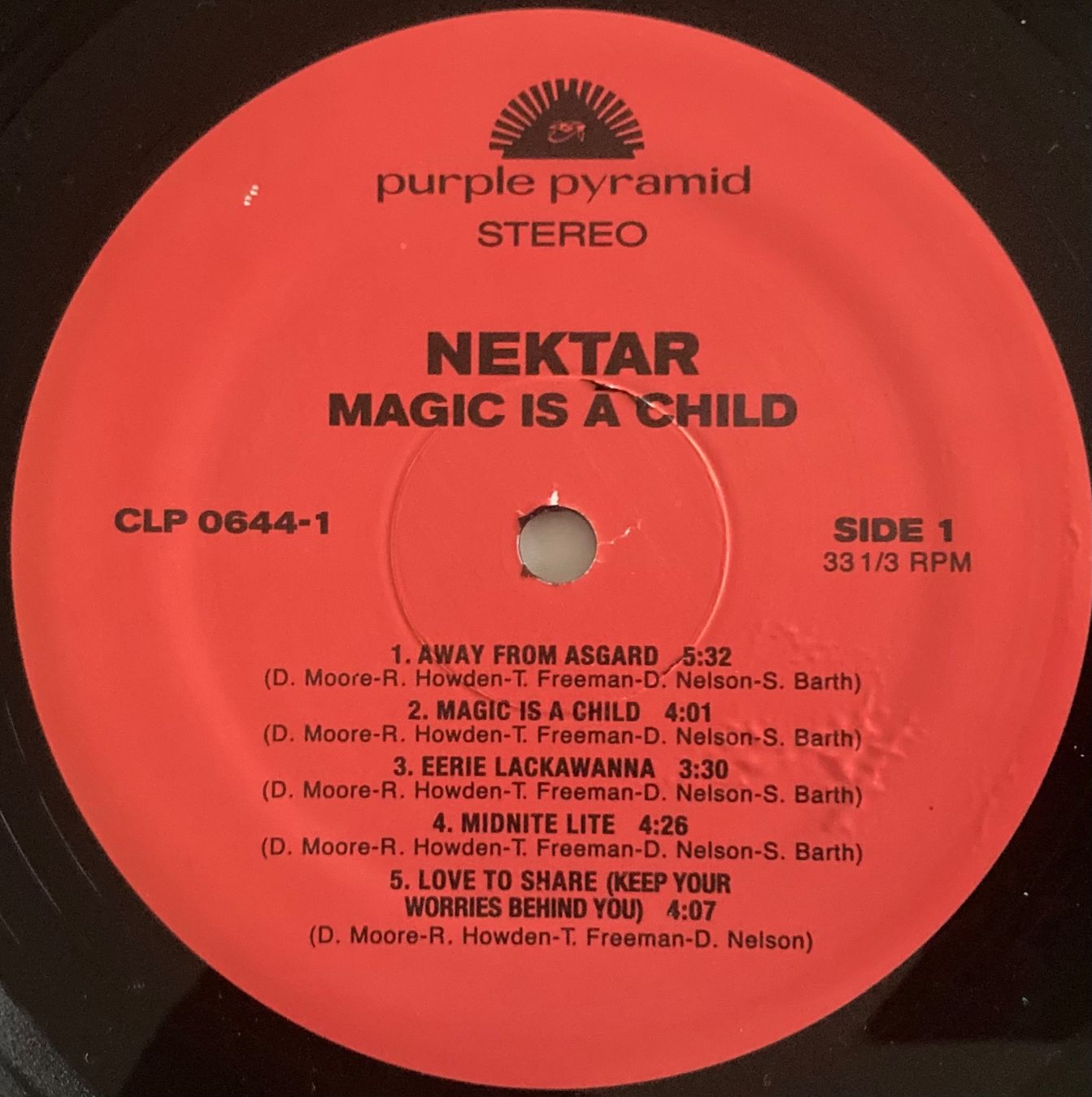 Schallplatten: NEKTAR - MAGIC IS A CHILD – Gebraucht aus Poliez-Pittet von Newtown-Records 3