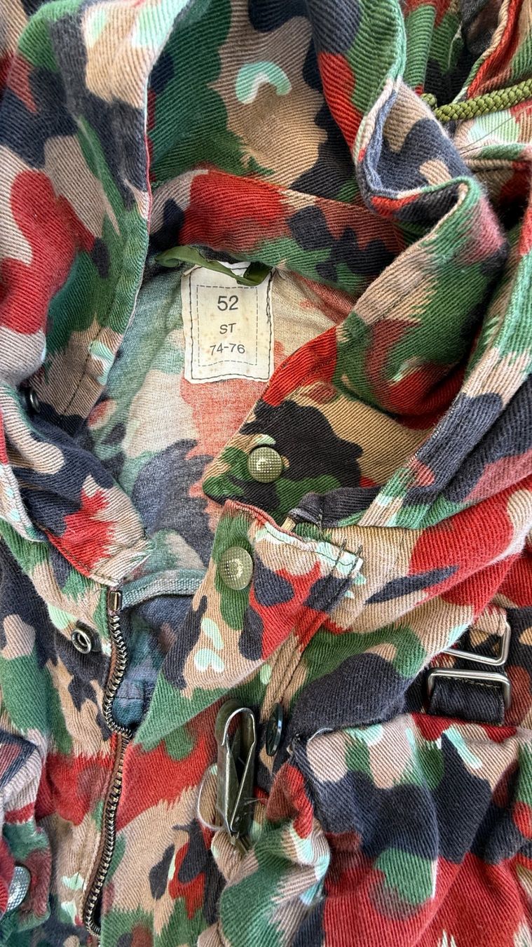 Schweizer Armee Giacche: Veste Alpenflage Swiss – Usato da Villarbeney venduto da Fudomyo 2