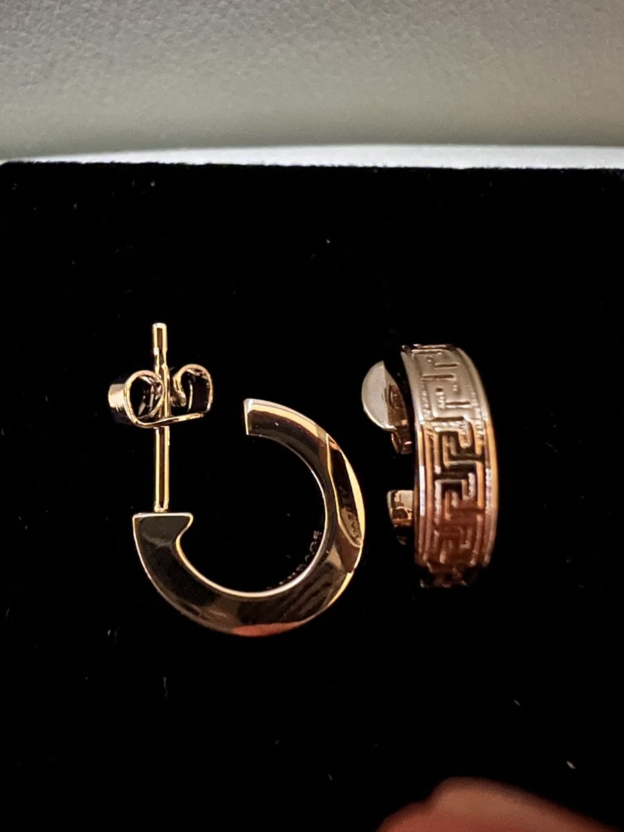 Orecchini pendenti & Orecchini a lobo: Versace Elegante Silberohrringe, zeitlos schön – Nuovo (secondo la descrizione) da Lugano venduto da neno83