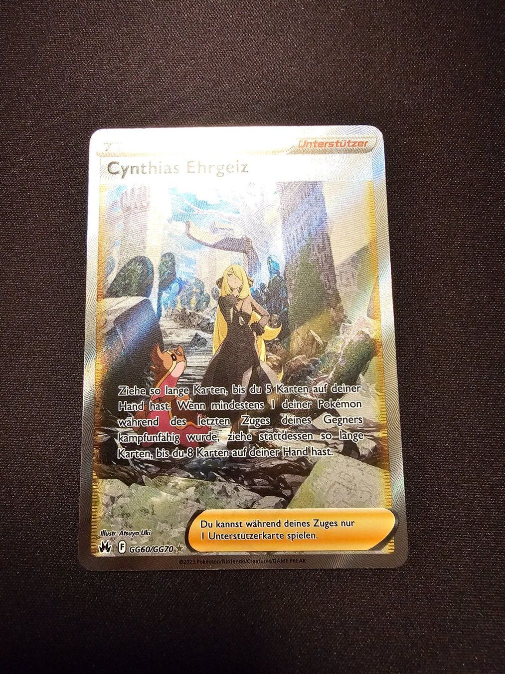 Pokémon Carte collezionabili: Cynthias Ehrgeiz DE GG60/GG70 – Usato da Lufingen venduto da Argannon