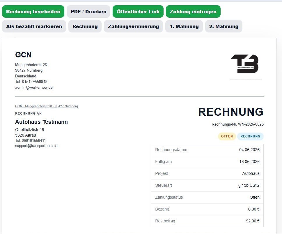 Software: WorkerSoft CH Software für Handwerker - CRM ERP WWS – Nuovo (secondo la descrizione) da Aarau Rohr venduto da WorkerNow_ 4