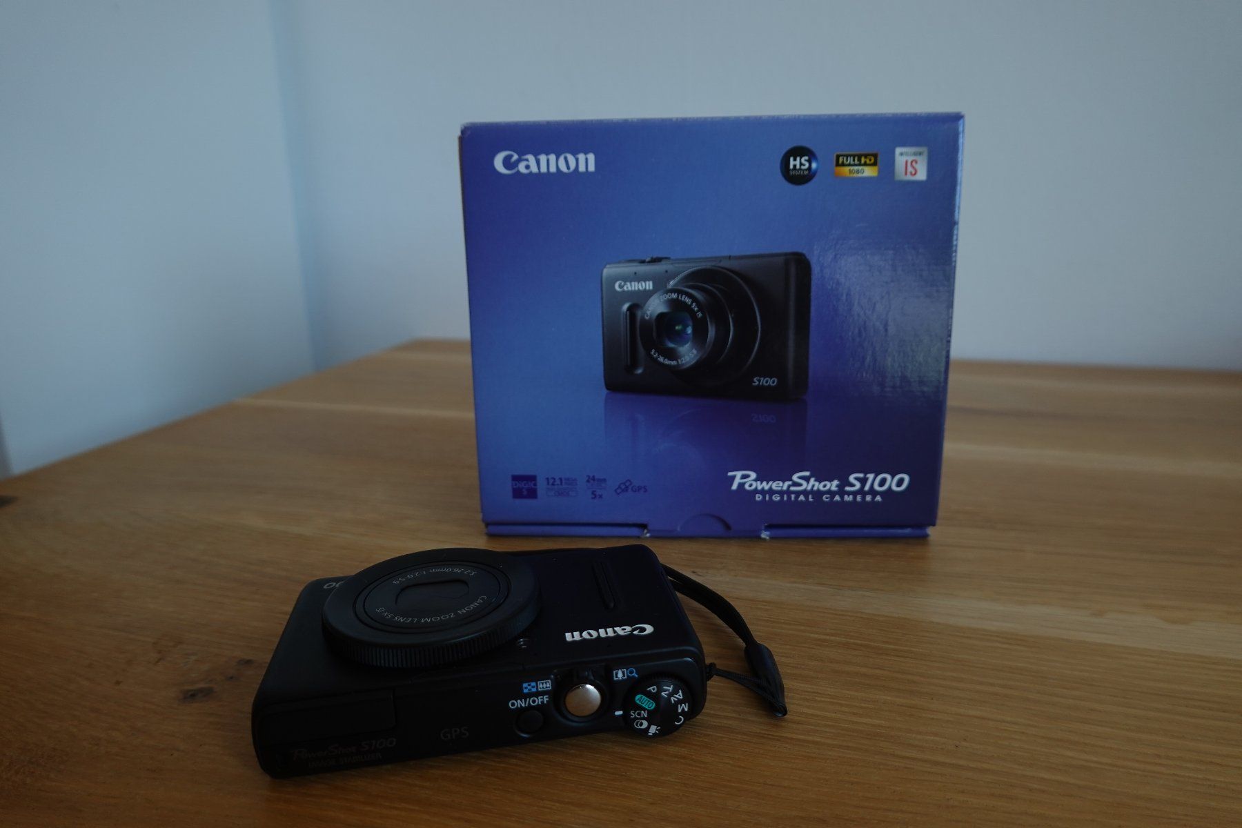 Canon Fotocamera: Canon Powershot S100 OVP - Schwarz – Usato da Fribourg venduto da mar_9vlt 8