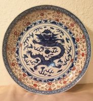 Porzellan China "Drachenteller"
