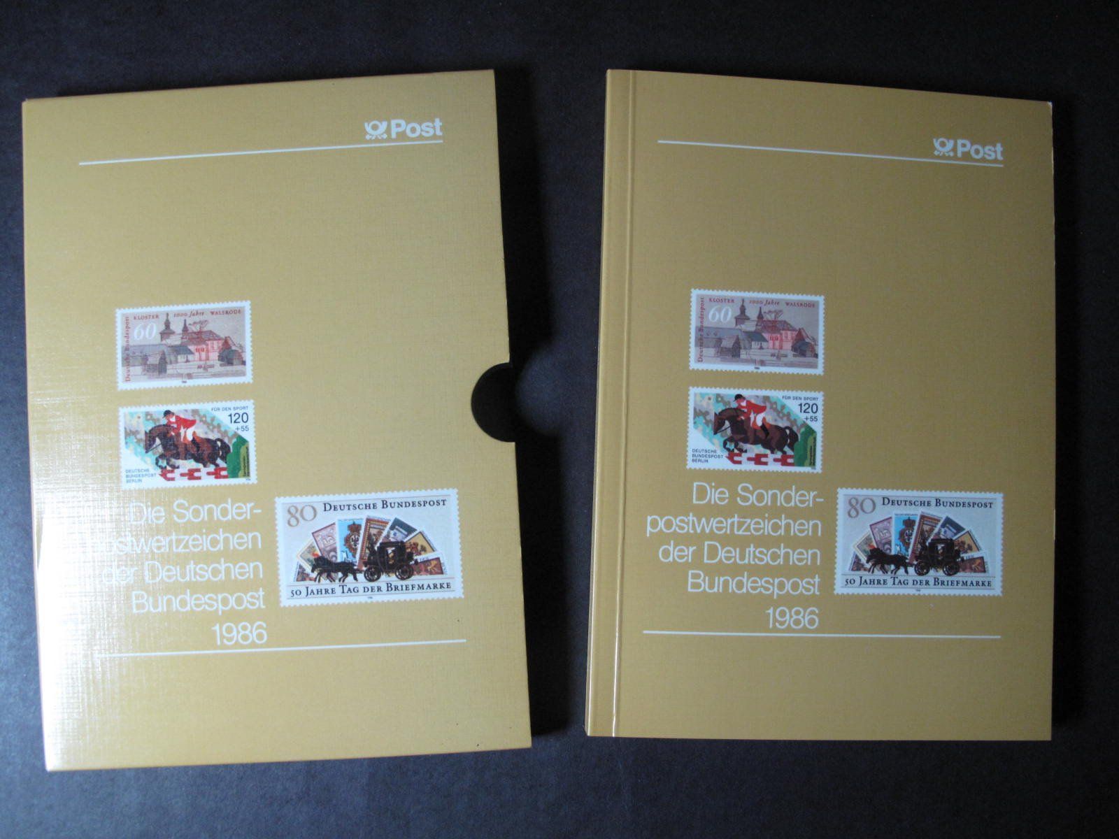 Album: BRD & Berlin 1986 Sonderpostwertzeichen buch ** – Usato da Wil SG venduto da fva01