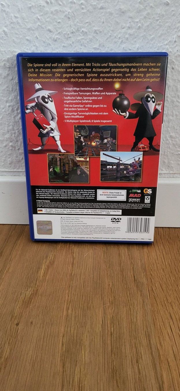 Sony Spiele: PS 2 - Spion und Spion – Gebraucht aus Münsingen von DigitaleSpielecke 1