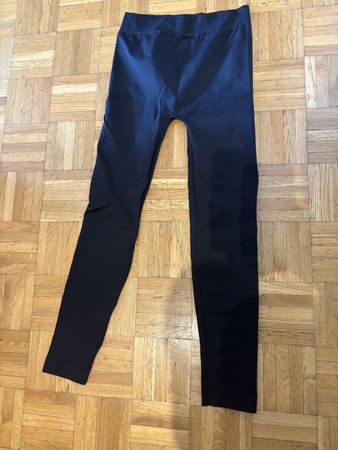Leggings noirs taille L, confortables, taille petit