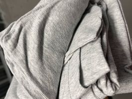 Duvetbezug 100% Baumwolle, 150x210cm, Jersey/grau
