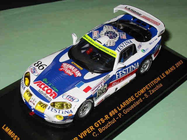 2003 Chrysler Viper GTS-R #68 Le Mans Minichamps 1/43 - UK