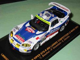 Chrysler Viper GTS-R #86 Le Mans 2003 * iXO 1:43