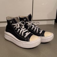 CONVERSE PLATEAU-SNEAKERS SCHWARZ, 39