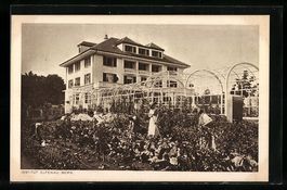 Bern, Institut Elfenau, Gartenansicht mi