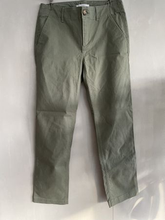 pantalon vert, coton, s