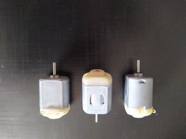 3 Stk. DC- Mikromotor 3 Volt 16500 RPM 0,5 A 130 Type-1