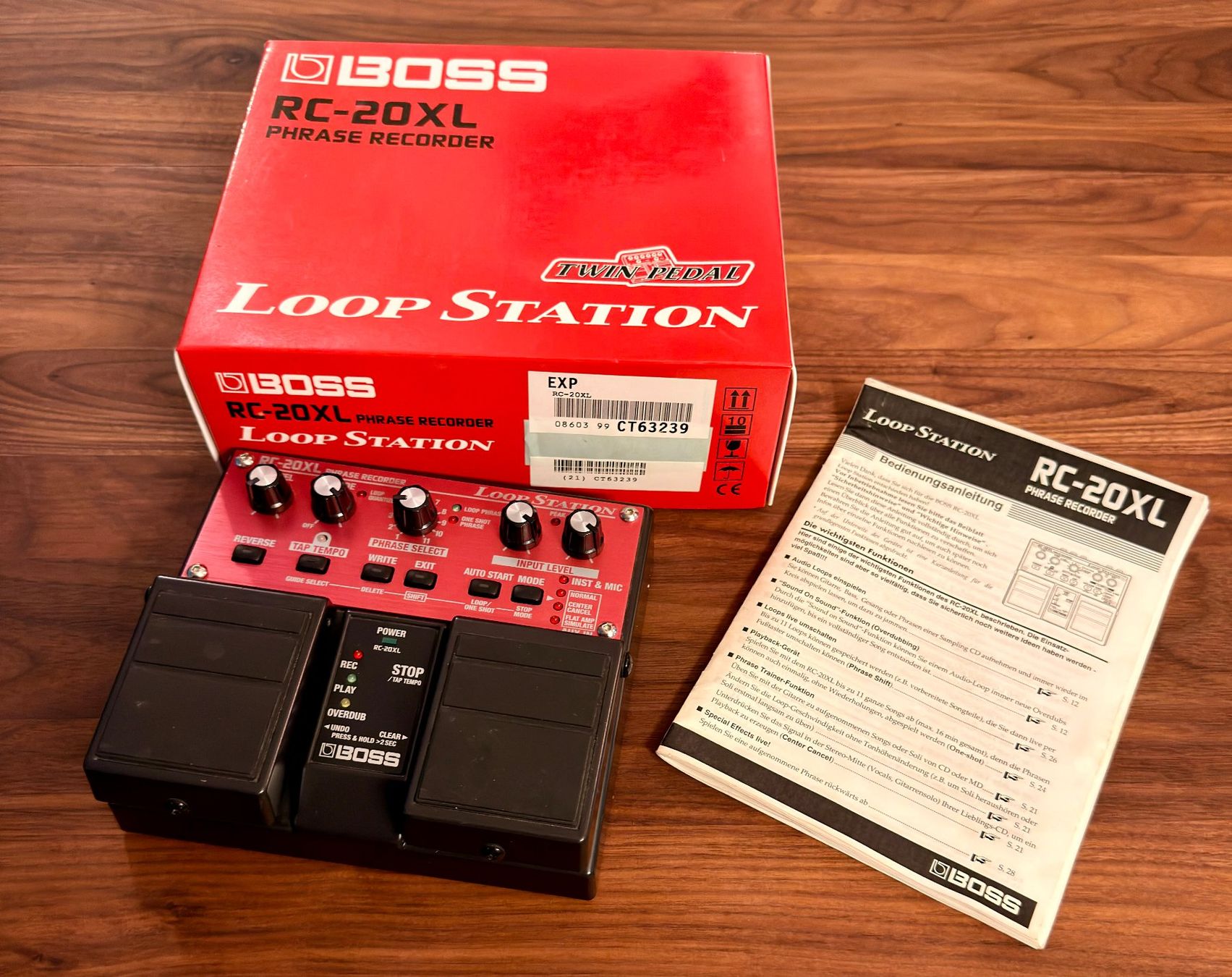 Boss Strumenti musicali: BOSS RC-20XL Loop Station mit OVP – Usato da Felben-Wellhausen venduto da Alles_muss_weg_79