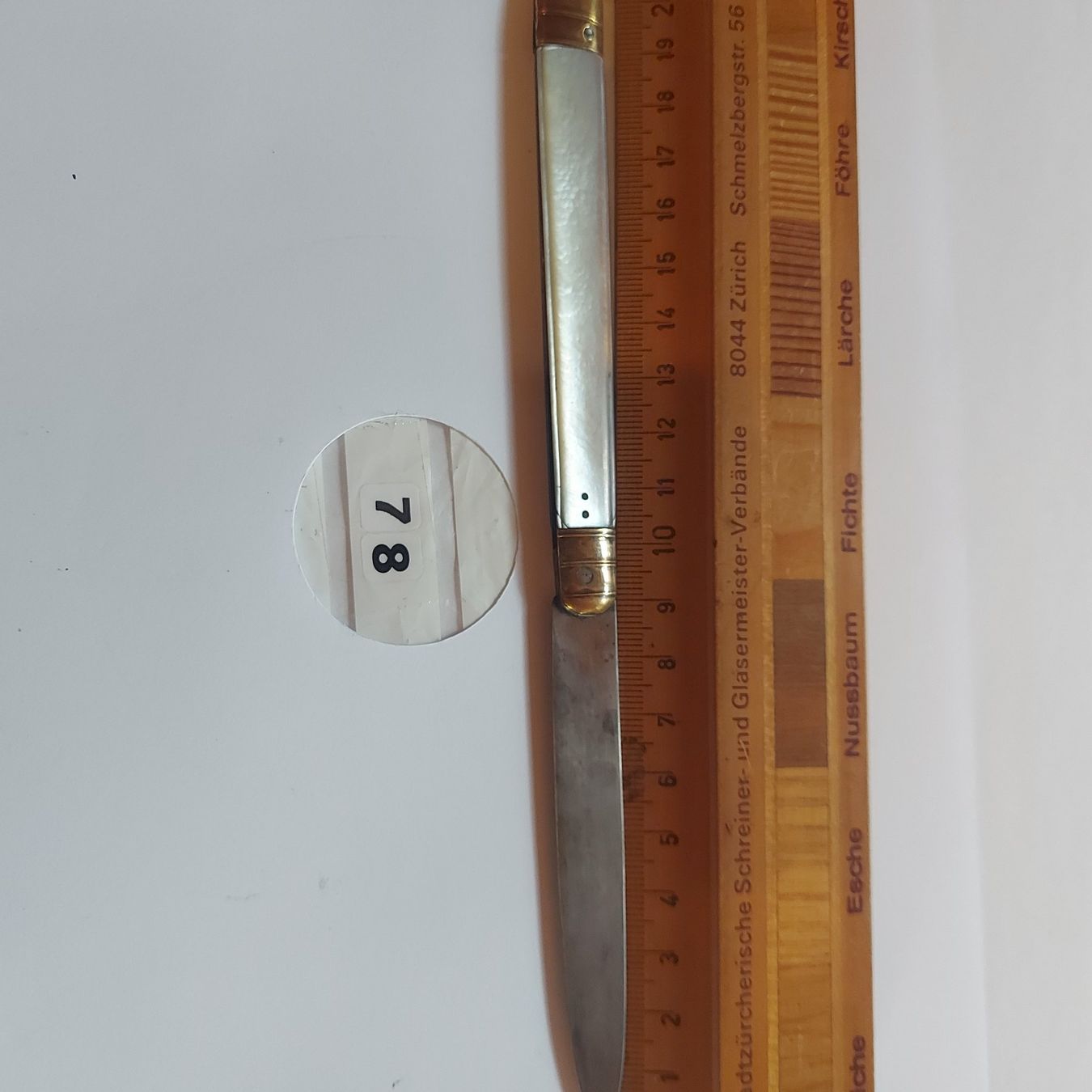Coltelli tascabile: Sackmesser Taschenmesser Nr.78 – Nuovo (secondo la descrizione) da Opfikon venduto da Seevogt47 3