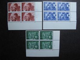 CH BIT 1975 Intl. Arbeitsamt 4er BL  **