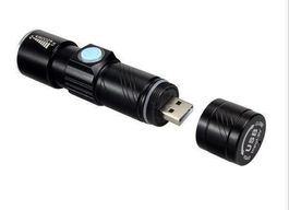 LED USB TASCHENLAMPE MINI - 2000 LUMEN - 3 MODI - LED LAMPE