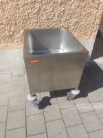 Edelstahl-Vielzweckbecken Wannenwagen (Franke)65x55xH70cm