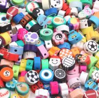 100 Acryl Perlen bunt gemischt zum basteln DIY